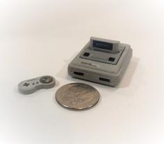 Mini Super Famicom 3D Printer Model