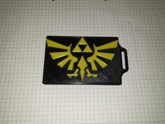 Legend Of Zelda Badge/Card Holder 3D Printer Model