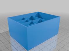 Storage Box With Gravity Lid 3D Printer Model