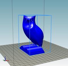 Owl On A Book 3D Printer Model