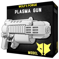 28mm Plasma Gun 3D Printer Model