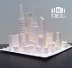 Metropolis 3D Printer Model