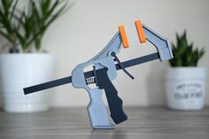 Printable Quick Grip Trigger Clamp (Functional) 3D Printer Model