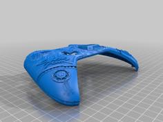 CyberPunk Xbox Controller Faceplate 3D Printer Model