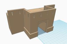 Desert Castle Gatehouse 3D Printer Model