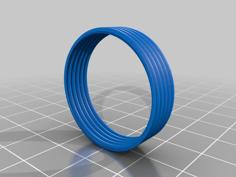 Minimal Herz TRV Adapter To 30/1.5mm 3D Printer Model