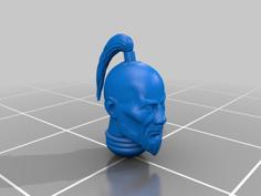 Mongolian Legions: Heads 3D Printer Model