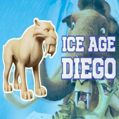 DIEGO Ice Age 3D Printer Model