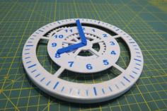 Educational Clock 3D Printer Model