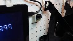 Pegboard Mounted SD Holder 3D Printer Model