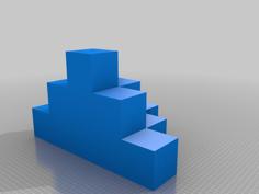 Block Shelves 3D Printer Model