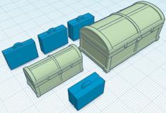 Travel Luggage And Suitcase 3D Printer Model