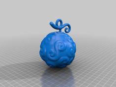 Gomu Gomu No Mi Christmas Ornament 3D Printer Model