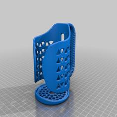 Can Holder With Coozie Rope Handles 3D Printer Model