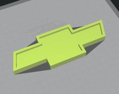 Chevrolet BowTie Logo 3D Printer Model