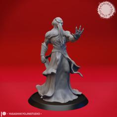 Mind Flayer / Illithid – Tabletop Miniature 3D Printer Model