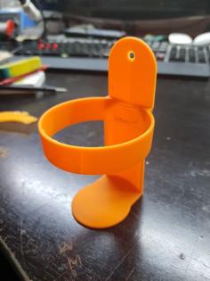 Cup Holder With Screw Mount Arcade 3D Printer Model