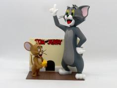 Base For Tom And Jerry 3D Printer Model