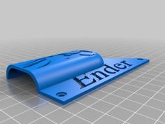 Ender 3 Fan Cover (with Logo) 3D Printer Model