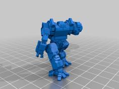 American Mecha: Fire Breathing Reptile (Five-November Variant) – Old School 3D Printer Model