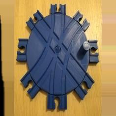 Wooden Train Turntable – Multiway – 150mm Table 3D Printer Model