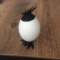 Rooster Comb (Egg Hat) 3D Printer Model