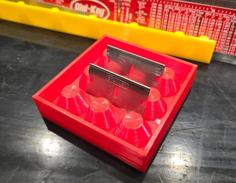 Razor Blade & Rule Holder For Benchtop Or Toolbox 3D Printer Model