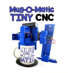 Mug-O-Matic Tiny CNC Drawing Robot 3D Printer Model