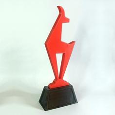 Kitzbühel Hahnenkamm Races Trophy (Gams) 3D Printer Model