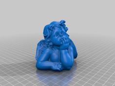 Dreaming Angel – 3D Scan 3D Printer Model