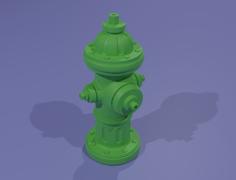 Hydrant For Dioramas 3D Printer Model