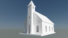 Miniature Church 3D Printer Model