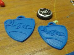 Rocket League Key Chain Remix 3D Printer Model