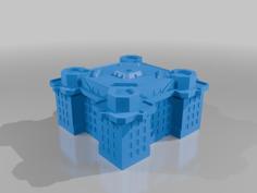 Flakturm Tiergarten / Generation 1 Gefechtsturm 3D Printer Model