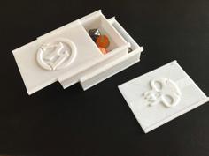 Magic The Gathering Cardbox Storage 3D Printer Model