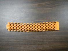 Loose Chainmail Bracelet 3D Printer Model