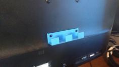 VESA Cable Caddy 3D Printer Model