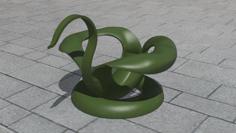 Tire Swan Or Wheel Swan 3D Printer Model