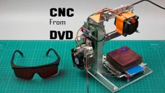 Stuff For CNC From Old DVD 3D Printer Model