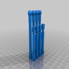 Terminator Lamp Hand Tubes 2 – Fixed Model 3D Printer Model