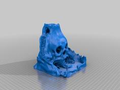 Skull Island Custom 3D Printer Model