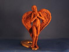 Christmas Angel Of Love 3D Printer Model