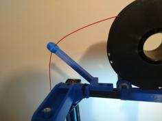 Filament Guide For CR-10 Top Mount Filament Roller 3D Printer Model