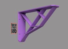 Geometric Shelf Bracket – Various – Collection – Reggimensola Vari 3D Printer Model