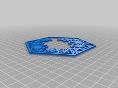 100Hex Flowers 3D Printer Model