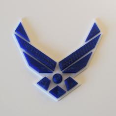 USAF Emblem 3D Printer Model