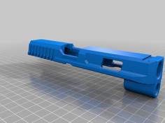 OpenAirsoft M17 Custom Slide MKV-A 3D Printer Model