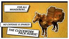 Clockwork Pack Horse 3D Printer Model