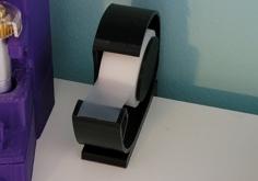 Tape Dispenser With Table Clamp (Reversed) 3D Printer Model