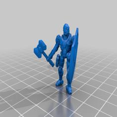 Guardian Bot 3D Printer Model